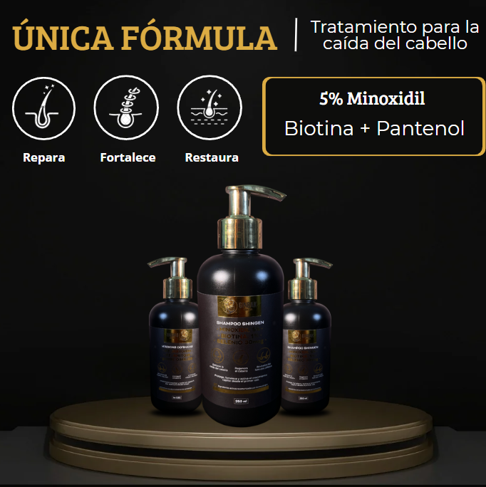 Shampoo Shingen Ginbak 5% Minoxidil