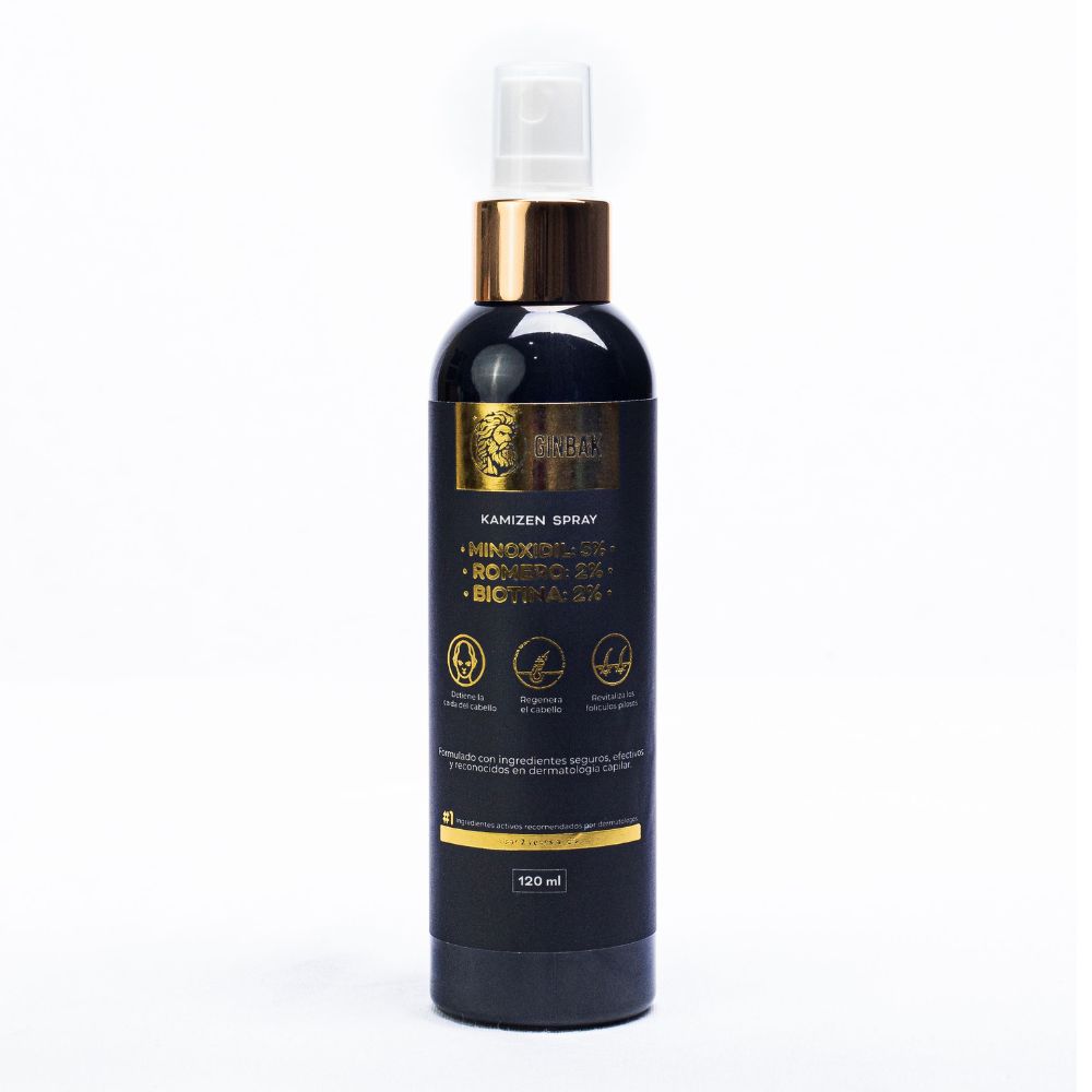 Kamizen Spray Ginbak Minoxidil 5%